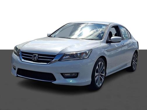 White Orchid Pearl 2013 Honda Accord Sport