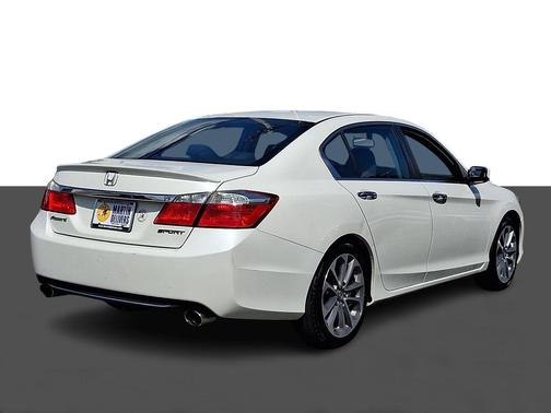 White Orchid Pearl 2013 Honda Accord Sport