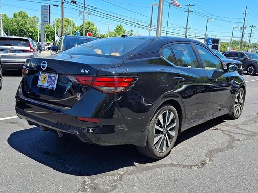 Super Black 2023 Nissan Sentra SV