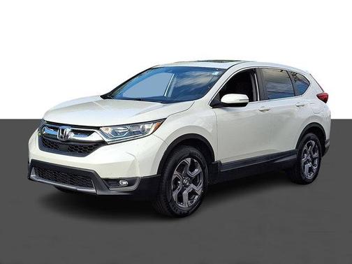 Diamond White Pearl 2017 Honda CR-V EX