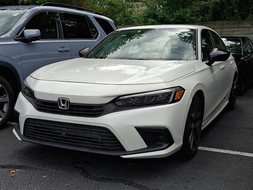 Platinum White Pearl 2023 Honda Civic Sport