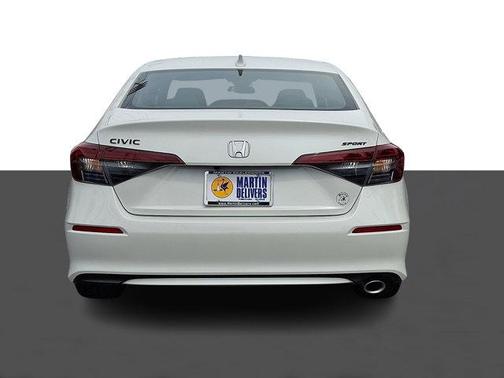Platinum White Pearl 2026 Honda Civic Sport