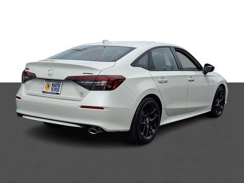 Platinum White Pearl 2026 Honda Civic Sport