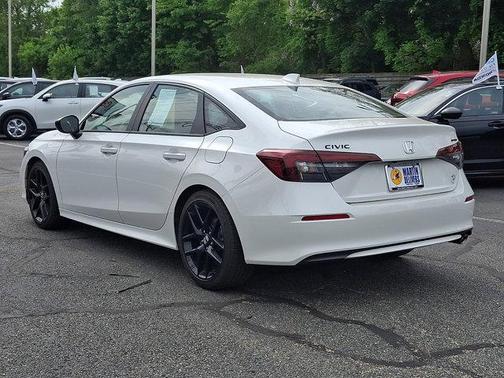 Platinum White Pearl 2026 Honda Civic Sport