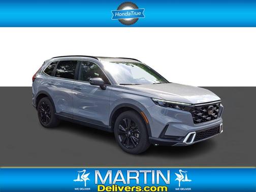 Urban Gray Pearl 2023 Honda CR-V Hybrid Sport Touring AWD