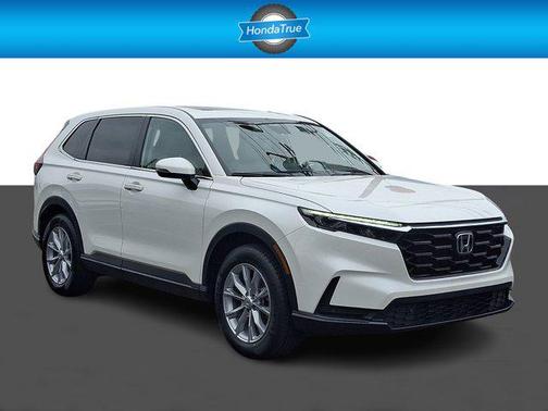 Platinum White Pearl 2025 Honda CR-V EX-L AWD