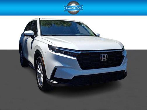 Platinum White Pearl 2025 Honda CR-V EX-L AWD