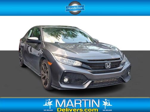Modern Steel Metallic 2017 Honda Civic Sport Touring