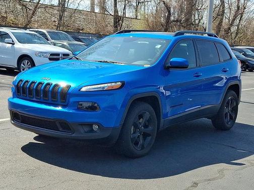 Hydro Blue Pearlcoat 2018 Jeep Cherokee Limited