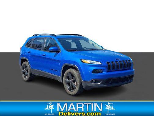 Hydro Blue Pearlcoat 2018 Jeep Cherokee Limited