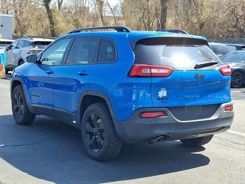 Hydro Blue Pearlcoat 2018 Jeep Cherokee Limited