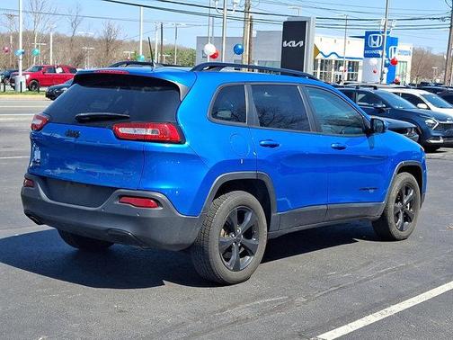Hydro Blue Pearlcoat 2018 Jeep Cherokee Limited