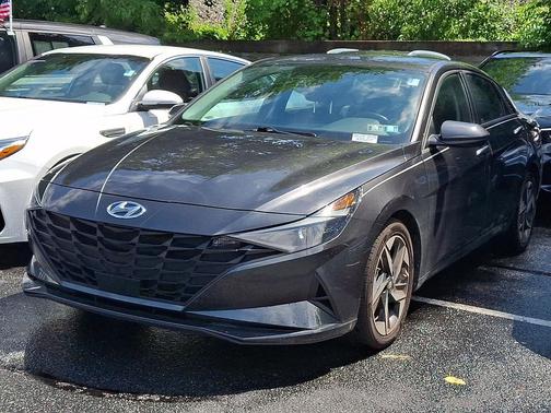 Portofino Gray 2023 Hyundai ELANTRA SEL