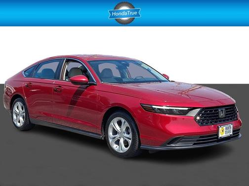 Radiant Red 2024 Honda Accord LX 1.5T