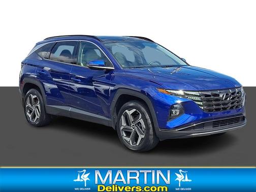 Intense Blue 2022 Hyundai TUCSON Limited