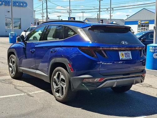 Intense Blue 2022 Hyundai TUCSON Limited