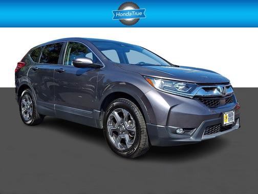 Gray 2019 Honda CR-V EX-L