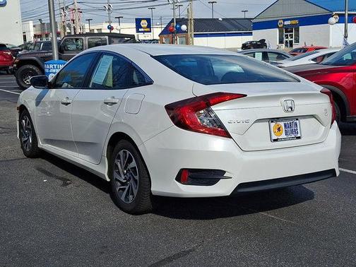 White Orchid Pearl 2016 Honda Civic EX