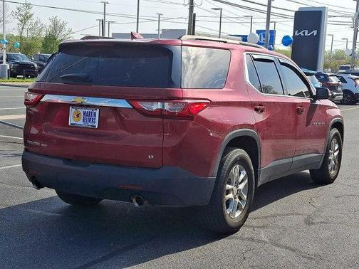 Cajun Red Tintcoat 2019 Chevrolet Traverse LT Cloth