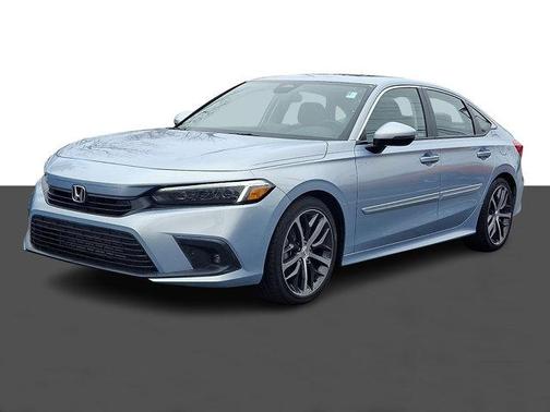 Silver Metallic 2023 Honda Civic Touring