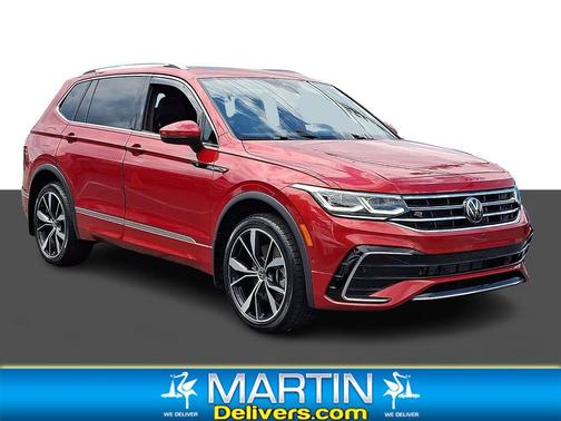 Red Metallic 2024 Volkswagen Tiguan 2.0T SEL R-Line 4MOTION