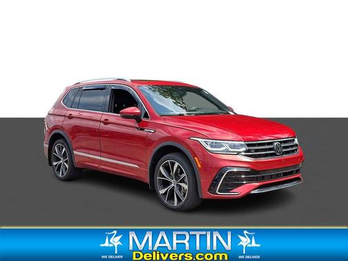 Red Metallic 2024 Volkswagen Tiguan 2.0T SEL R-Line 4MOTION