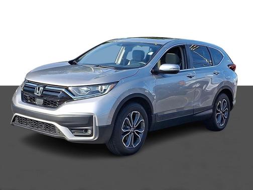 Lunar Silver Metallic 2021 Honda CR-V AWD EX
