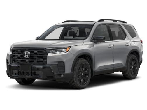 Solar Silver Metallic 2026 Honda Pilot Black Edition