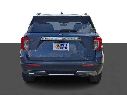 Infinite Blue Metallic Tinted Clearcoat 2021 Ford Explorer XLT