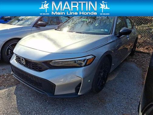 Solar Silver Metallic 2026 Honda Civic Sport