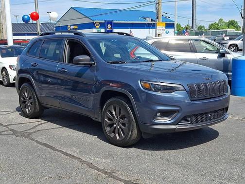 Slate Blue Pearlcoat 2021 Jeep Cherokee 80th Anniversary 4x4