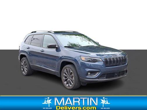 Slate Blue Pearlcoat 2021 Jeep Cherokee 80th Anniversary 4x4