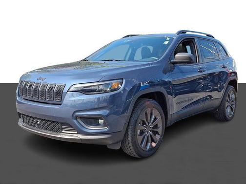 Slate Blue Pearlcoat 2021 Jeep Cherokee 80th Anniversary 4x4