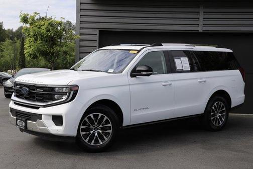 Oxford White 2025 Ford Expedition Max Platinum