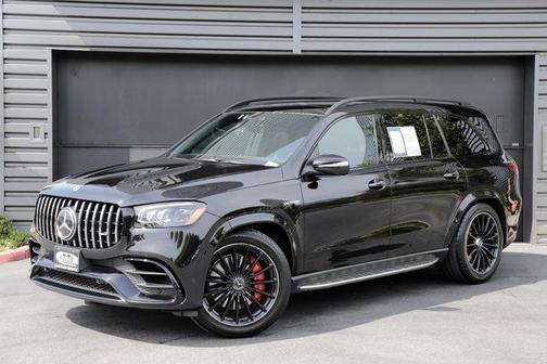 Obsidian Black Metallic 2021 Mercedes-Benz AMG GLS 63 Base 4MATIC SUV