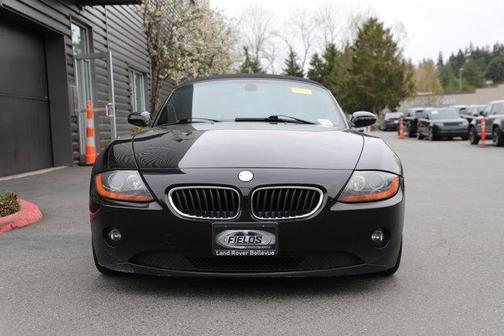 Jet Black 2004 BMW Z4 2.5i Roadster