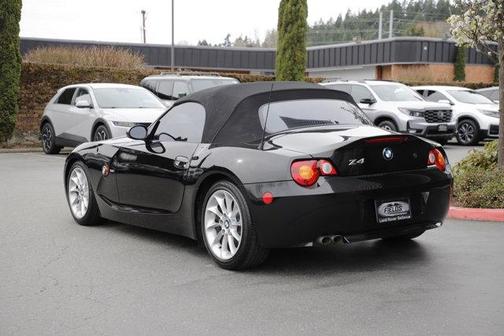 Jet Black 2004 BMW Z4 2.5i Roadster