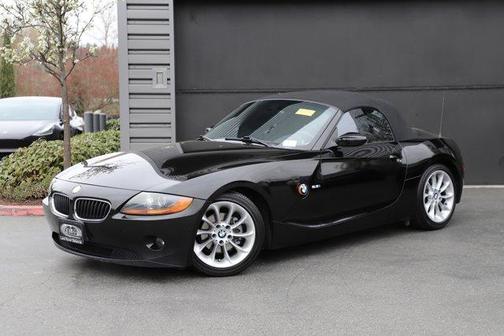 Jet Black 2004 BMW Z4 2.5i Roadster