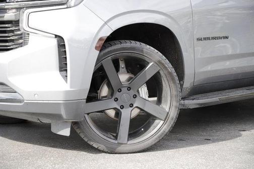 Satin Steel Metallic 2022 Chevrolet Suburban RST