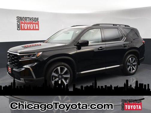 Crystal Black Pearl 2025 Honda Pilot Elite
