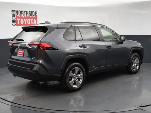Magnetic Gray Metallic 2025 Toyota RAV4 Hybrid LE