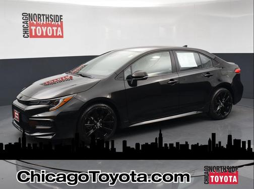 Black Sand Pearl 2022 Toyota Corolla SE