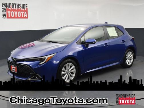 Blue Crush Metallic 2025 Toyota Corolla SE