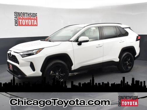 White 2022 Toyota RAV4 XLE