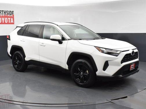 White 2022 Toyota RAV4 XLE