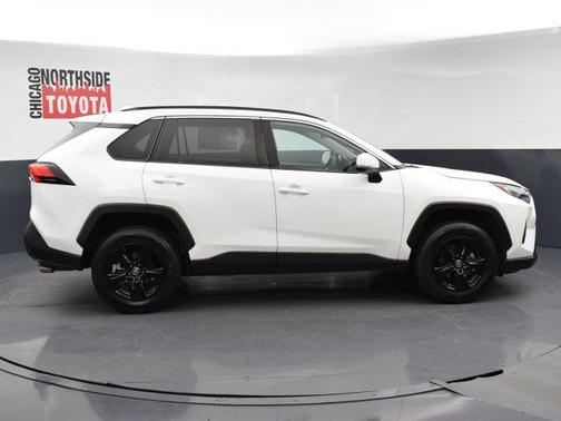 White 2022 Toyota RAV4 XLE