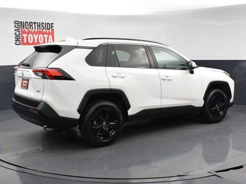 White 2022 Toyota RAV4 XLE