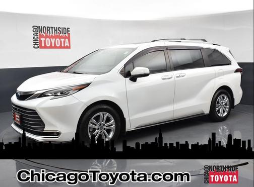 Wind Chill Pearl 2022 Toyota Sienna Platinum