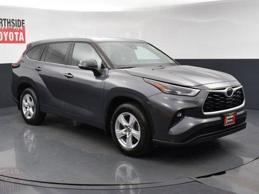 Magnetic Gray Metallic 2024 Toyota Highlander LE