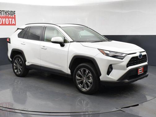 Wind Chill Pearl 2024 Toyota RAV4 Hybrid XLE Premium